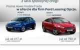 Promocja firmy WIKAR samochodów Ford Focus i Ford Mondeo